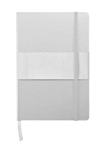 Carnet A5 rigide | Carnet publicitaire Argent 5