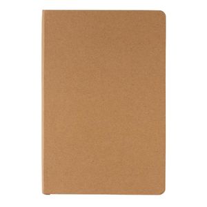 Carnet couverture rigide FSC | Carnet publicitaire Brown 1