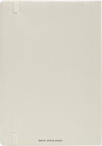 Carnet souple K'arst | Carnet souple publicitaire Beige 3