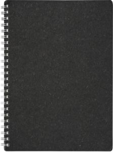 Carnet spirales Nero | Carnet spirales A5 personnalisé Noir 2