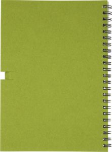 Carnet crayon Luciano | Carnet à spirales personnalisé Vert 3