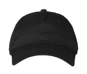 Casquette coton équitable | Casque personnalisé Black