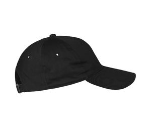 Casquette coton équitable | Casque personnalisé Black 2