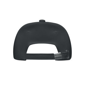 Casquette 5 pans chanvre | Casquette personnalisée Black 1