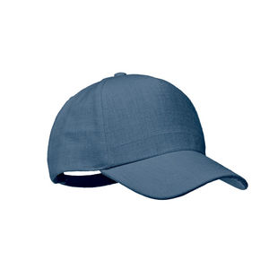 Casquette 5 pans chanvre | Casquette personnalisée Blue