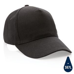 Casquette coton recyclé  | Casquette publicitaire Black