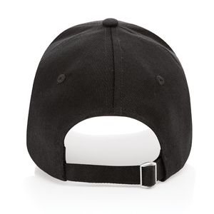 Casquette coton recyclé  | Casquette publicitaire Black 3