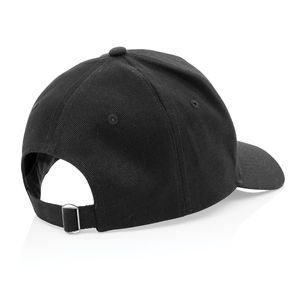 Casquette coton recyclé  | Casquette publicitaire Black 4