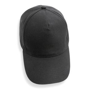 Casquette coton recyclé  | Casquette publicitaire Black 5