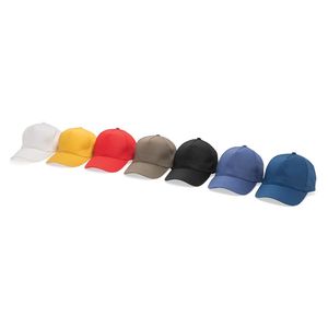 Casquette coton recyclé  | Casquette publicitaire Black 8