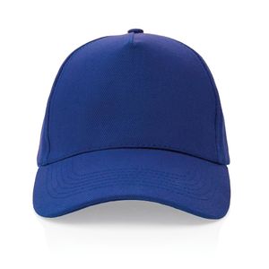 Casquette coton recyclé  | Casquette publicitaire Blue 1