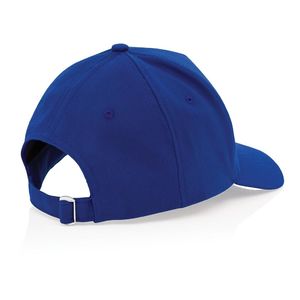 Casquette coton recyclé  | Casquette publicitaire Blue 4