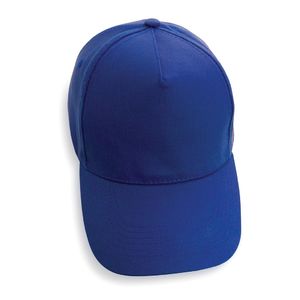 Casquette coton recyclé  | Casquette publicitaire Blue 5