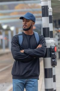 Casquette coton recyclé  | Casquette publicitaire Navy 10