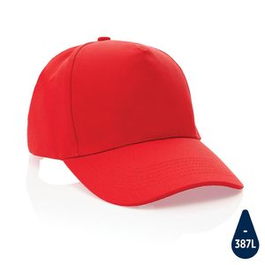 Casquette coton recyclé  | Casquette publicitaire Red