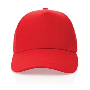 Casquette coton recyclé  | Casquette publicitaire Red 1