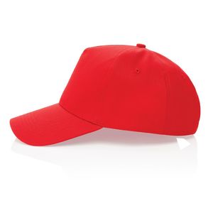 Casquette coton recyclé  | Casquette publicitaire Red 2