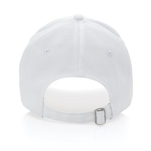 Casquette coton recyclé  | Casquette publicitaire White 3