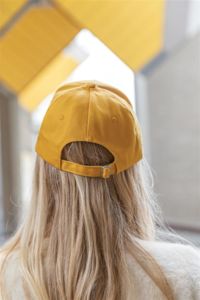 Casquette coton recyclé  | Casquette publicitaire Yellow 10