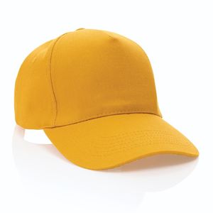 Casquette coton recyclé  | Casquette publicitaire Yellow 6