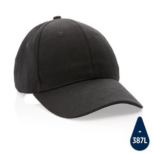 Casquette coton recyclé | Casquette publicitaire Black