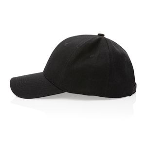 Casquette coton recyclé | Casquette publicitaire Black 2