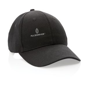 Casquette coton recyclé | Casquette publicitaire Black 6