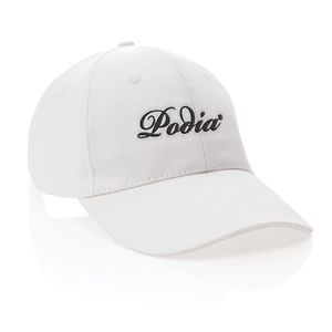 Casquette coton recyclé | Casquette publicitaire White 7