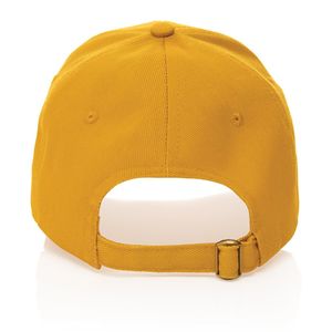 Casquette coton recyclé | Casquette publicitaire Yellow 3