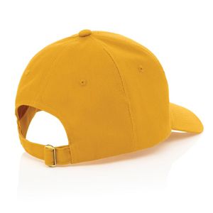 Casquette coton recyclé | Casquette publicitaire Yellow 4