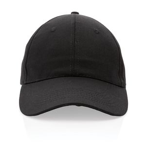 Casquette recyclé 190g | Casquette publicitaire Black 1