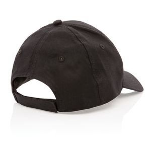 Casquette recyclé 190g | Casquette publicitaire Black 4