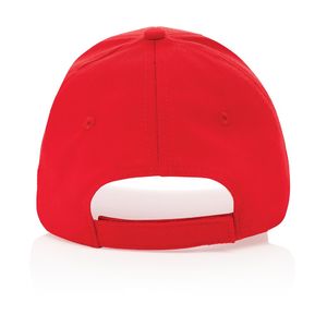 Casquette recyclé 190g | Casquette publicitaire Red 3