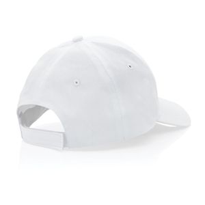 Casquette recyclé 190g | Casquette publicitaire White 4