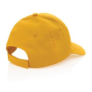 Casquette recyclé 190g | Casquette publicitaire Yellow 4