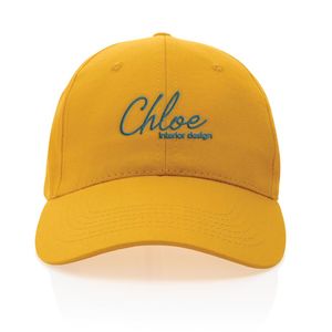 Casquette recyclé 190g | Casquette publicitaire Yellow 7