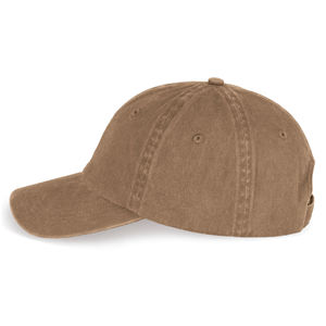 Casquette délavée | Casquette publicitaire Washed Dark Camel 2