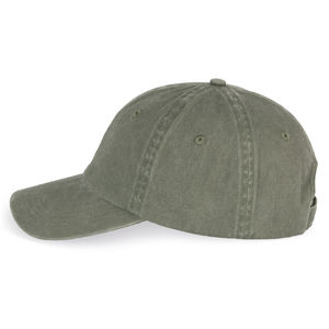 Casquette délavée | Casquette publicitaire Washed Organic Khaki 1