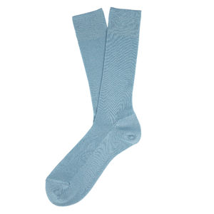 Chaussettes unisexes | Chaussettes personnalisées Cool Blue Heather