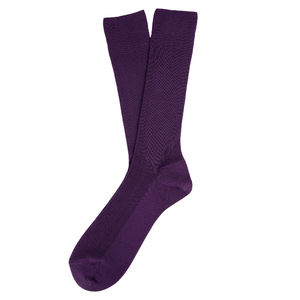 Chaussettes unisexes | Chaussettes personnalisées Deep plum