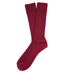 Chaussettes unisexes | Chaussettes personnalisées Hibiscus red