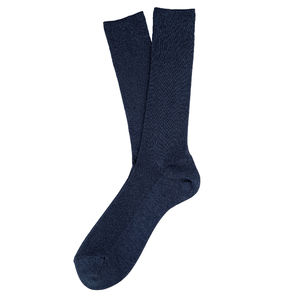 Chaussettes unisexes | Chaussettes personnalisées Navy Blue Heather