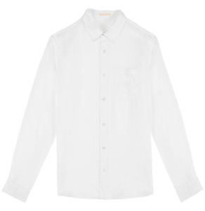 Chemise en lin F | Chemise personnalisée White 5