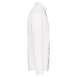 Chemise en lin H | Chemise personnalisée White 13