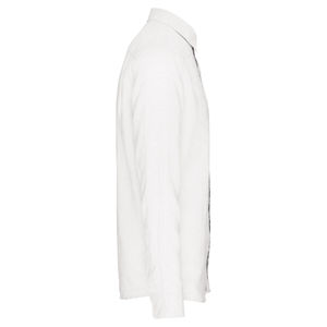 Chemise en lin H | Chemise personnalisée White 4