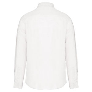 Chemise en lin H | Chemise personnalisée White 9