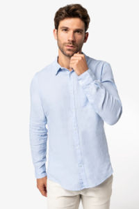 Chemise en lin H | Chemise personnalisée