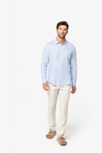 Chemise en lin H | Chemise personnalisée 1