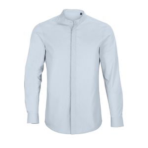 Chemise bio recyclée Bart Men | Chemise personnalisée Bleu léger