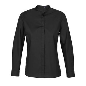 Chemise Bart bio recyclée Women | Chemise personnalisée Noir profond